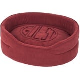 WOUAPY 216807GSR Hundekorb Guest Velour, 80 cm, rot