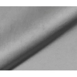 DeLife Schwingstuhl Greg-Flex Samt Grau Freischwinger flach Schwarz