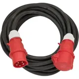Brennenstuhl Verlängerungskabel IP44, 25m, schwarz H07RN-F 5G6,0, 5-polig 400V/32A