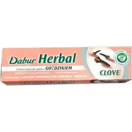Dabur Zahnpasta mit Nelken Kräuterzahnpasta fluoridfrei 100 ml