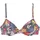 vivance by lascana Bikini-Top Damen Grau/Mehrfarbig 40 Cup B
