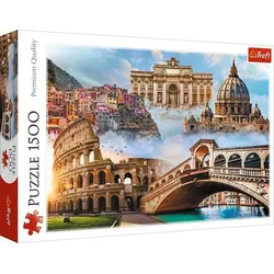 Puzzle 1500 - Besondere Plätze,Italien