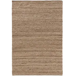 benuta pure Wollteppich Beige, 100x150 cm - Naturfaserteppich aus Wolle