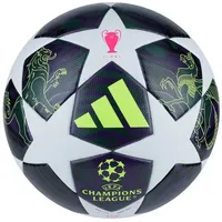 adidas UEFA Champions League Final League J350 Ball Kinder - dark Purple / White / Solar Yellow - 5