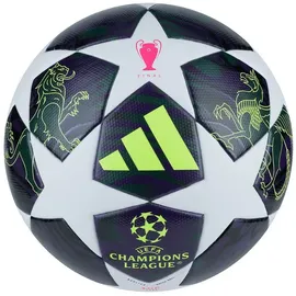 adidas UEFA Champions League Final League J350 Ball Kinder - dark Purple / White / Solar Yellow - 5