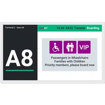 Sharp EP-C251 - 64.3 cm (25.3") Diagonalklasse ePaper Display - Digital Signage Weiss
