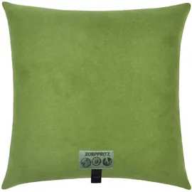 Zoeppritz Kissenbezug Soft-Fleece 40 x 40 cm Grün