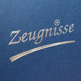 IDENA Zeugnismappe DIN A4 Blau 1 St.