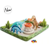 Intex 56132NP - Playcenter - Jurassic Adventure (201x201x36cm) Planschbecken Dinosaurier