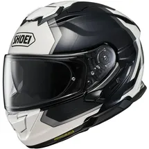 Shoei GT-Air 3 Realm Helm, schwarz-weiss-silber, Größe 2XL für Männer