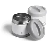 Springlane Thermobehälter für Speiseeis 2er-Set 500 ml, Edelstahl, Speiseeisbehälter To Go, Gefrierdose