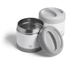 Springlane Thermobehälter für Speiseeis 2er-Set 500 ml, Edelstahl, Speiseeisbehälter To Go, Gefrierdose
