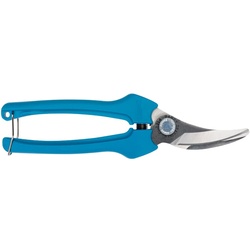 Bahco Gartenschere 10 mm Schneidkapazität lange Bypass Klingen Farbe blau