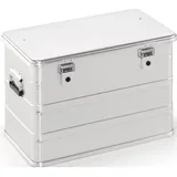 Quality Brand Aluminiumbox L582xB385xH397mm 76l m.Klapphebelverschlüssen m.Bohrungen