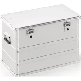 Quality Brand Aluminiumbox L582xB385xH397mm 76l m.Klapphebelverschlüssen m.Bohrungen