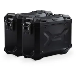 SW-Motech TRAX ADV Alukoffer-System - Schwarz. 37/37 l. Honda NT1100 (21-)., schwarz