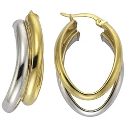 Celesta Ohrring 333/- Gold gold/weiß Weiss Damen 