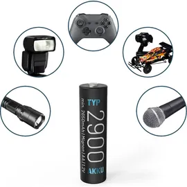 Absina Akku AA 2650 mAh 4 St.