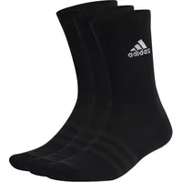 adidas Cushioned Crew Socken 3er Pack Black / White 34-36