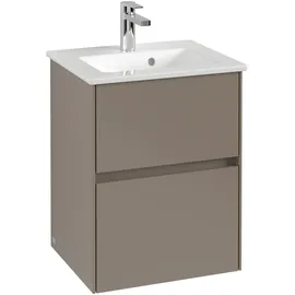 Villeroy & Boch Collaro Waschtischunterschrank C14100AF 47,2x61x40,4cm, Waschbecken mittig, Soft Green