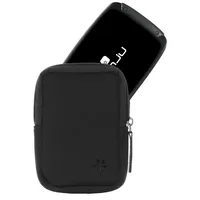 honju BIKE Neoprentasche für Motorrad Navigationssysteme TomTom Rider 500 / 550 / 50 LE (Displayschutz, Schutz vor Kratzern Schmutz) | schwarz