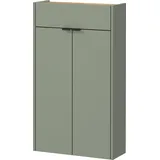 Tchibo Ameca 56 x 97 x 22 cm taupegrün/Eiche hängend / taupegrün