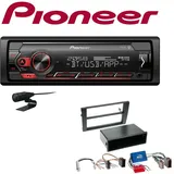 Pioneer Bluetooth Autoradio Android USB für Audi A4 mit Symphony /Navi Plus