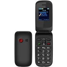 Simvalley Notruf-Klapphandy XL-949 mit Garantruf Easy, Dual-SIM und Bluetooth