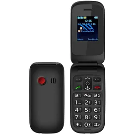 Simvalley Notruf-Klapphandy XL-949 mit Garantruf Easy, Dual-SIM und Bluetooth