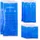 Relaxdays Kühlpad 8er Set blau