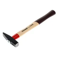 Schlosserhammer, 200g, ROTBAND-PLUS Stielbefestigung, Standard-Eschenholz
