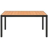 vidaXL Gartentisch 150 x 90 x 74 cm Braun