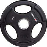 Sport-Thieme Hantelscheibe Wettkampf PU 15 kg schwarz
