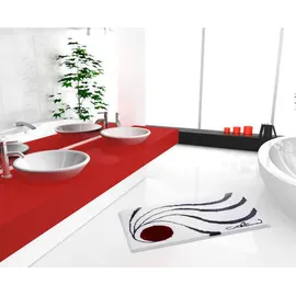 GRUND Badteppich Colani 18 Weiß 150 x 80 cm