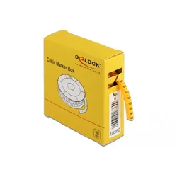 Delock Cable Marker Box, No. 6 - Leitungs- / Kabel-Marker (vorgedruckt)