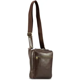 JOST Skagen Umhängetasche Leder 19 cm braun