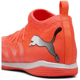 Puma Future 9 Match IT Hallenschuhe Kinder glowing red/puma white/puma black/puma silver 36