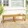 vidaXL Gartenbank 150 x 35 x 45 cm Braun