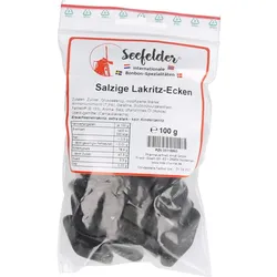 SEEFELDER salzige Lakritz-Ecken KDA 100 g