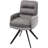MCW Esszimmerstuhl G66 Stoff hellgrau
