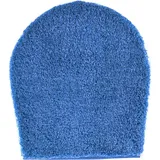 GRUND Badteppich Melange, Jeansblau 47x50 cm Deckelbezug