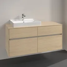 Villeroy & Boch Waschbeckenunterschrank 4 Auszüge 120 x 54,8 x 50 cm Nordic Oak