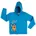 Kapuzenpullover Blau 110/116