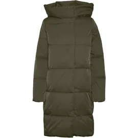 Vero Moda Steppmantel VERO MODA "VMSTELLA COAT NOOS", Damen, Gr. S, grape leaf, Steppware, Obermaterial: 100% Polyester, unifarben, kniefrei, Mäntel