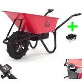 Elektrische Schubkarre 150kg Motorschubkarre Li-ion Akku 18,5v Schubkarre Elektro Dumper 55962