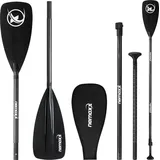 Nemaxx Carbon Speed SUP Paddel 3-teilig 702 g schwarz