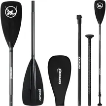 Nemaxx Carbon Speed SUP Paddel 3-teilig 702 g schwarz