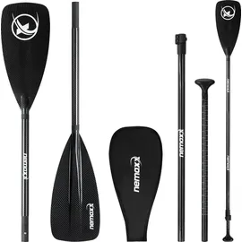 Nemaxx Carbon Speed SUP Paddel 3-teilig 702 g schwarz
