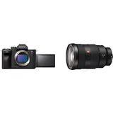 Sony Alpha 7 IV | Spiegellose Vollformatkamera für Experten (33 Megapixel, Echtzeitfokus, Burst mit 10 Bildern pro Sekunde, 4K 60p-Video, Einstellbarer Voll-Touchscreen) + Objektiv FE 24-70 f2.8 GM