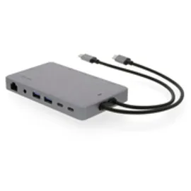 LMP USB-C Display Dock 2 4k 12-Port space grau